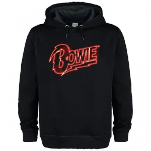 Amplified Unisex Adult Neon Sign David Bowie Hoodie