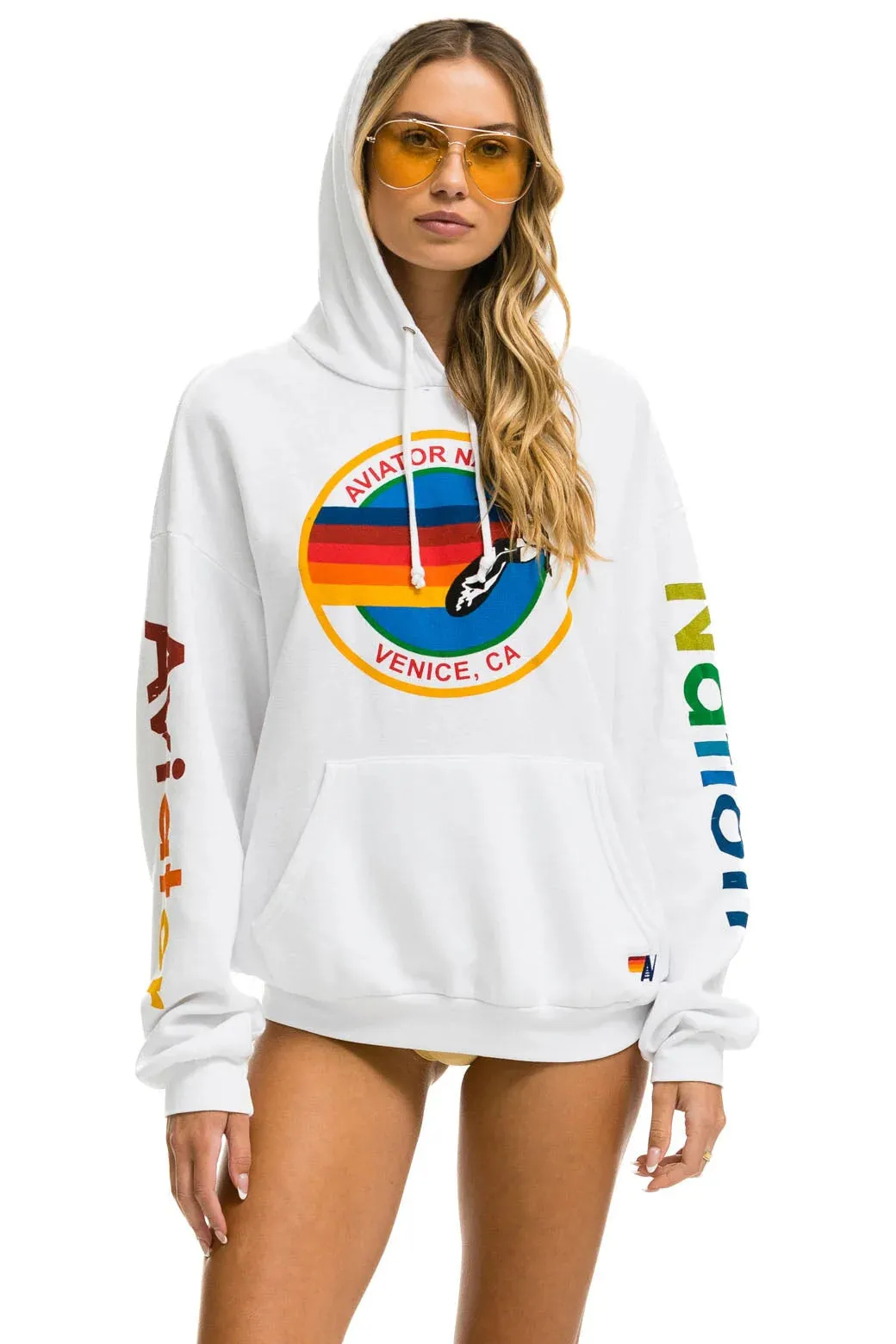 Aviator Nation Relaxed Pullover Hoodie