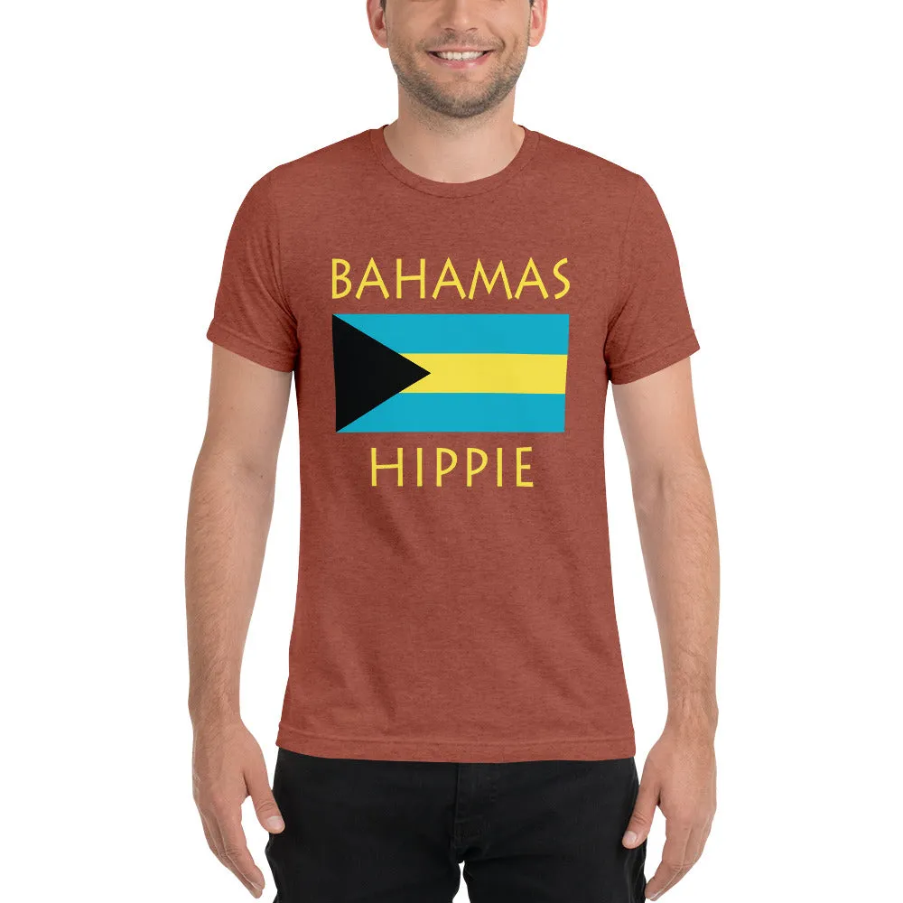 Bahamas Flag Hippie™ Unisex Tri-blend T-shirt
