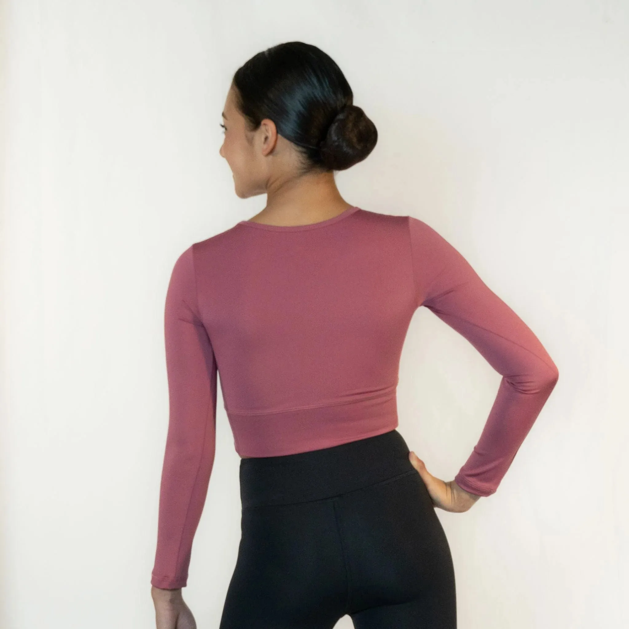 Bianca Long Sleeve Crop Top