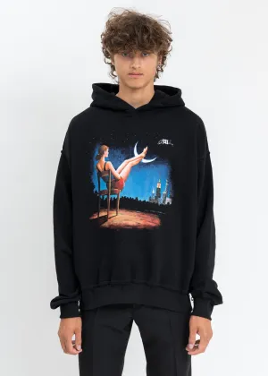 Black Blue Moon Hoodie