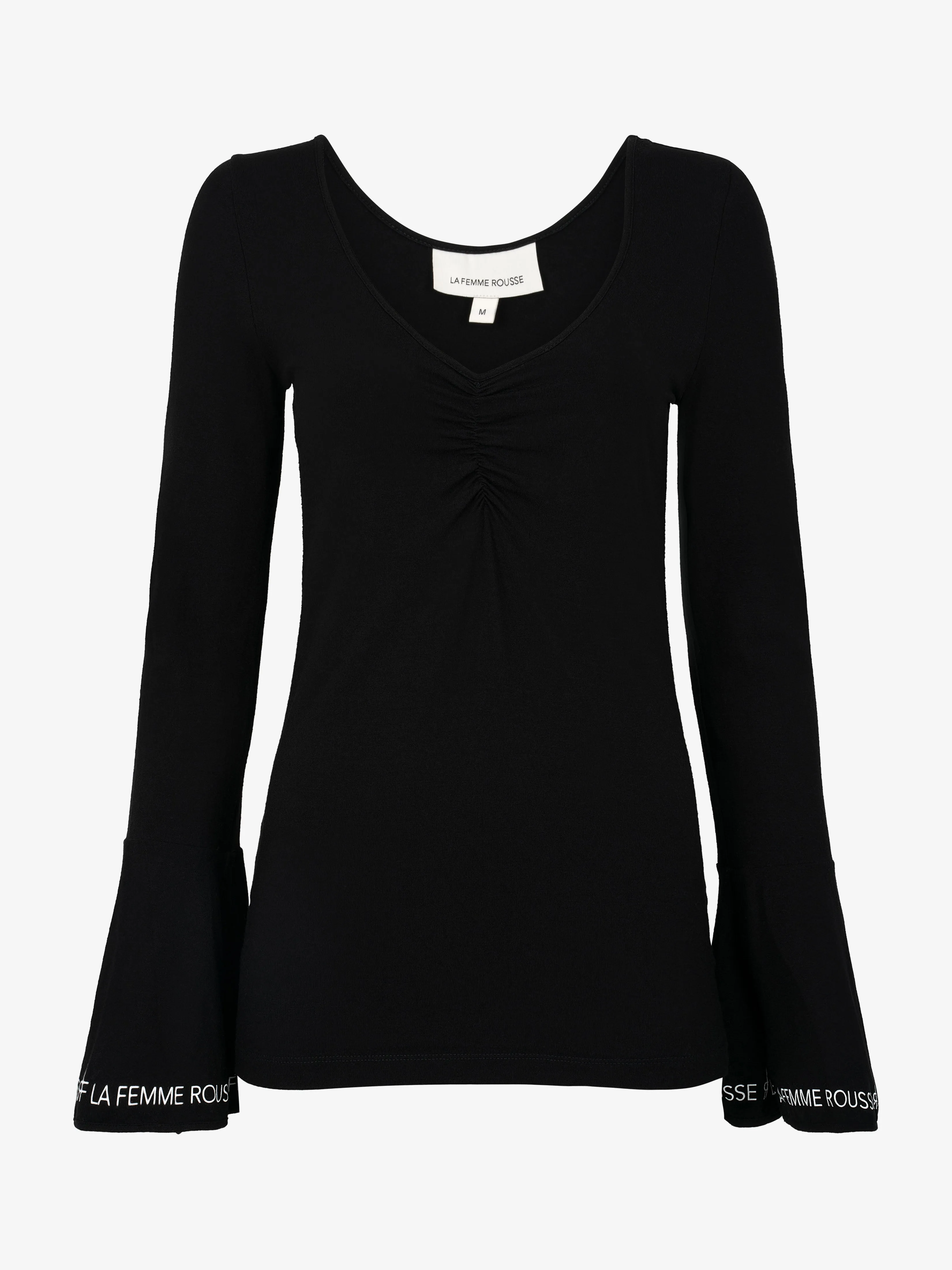 Blouse (Black) - LA FEMME ROUSSE