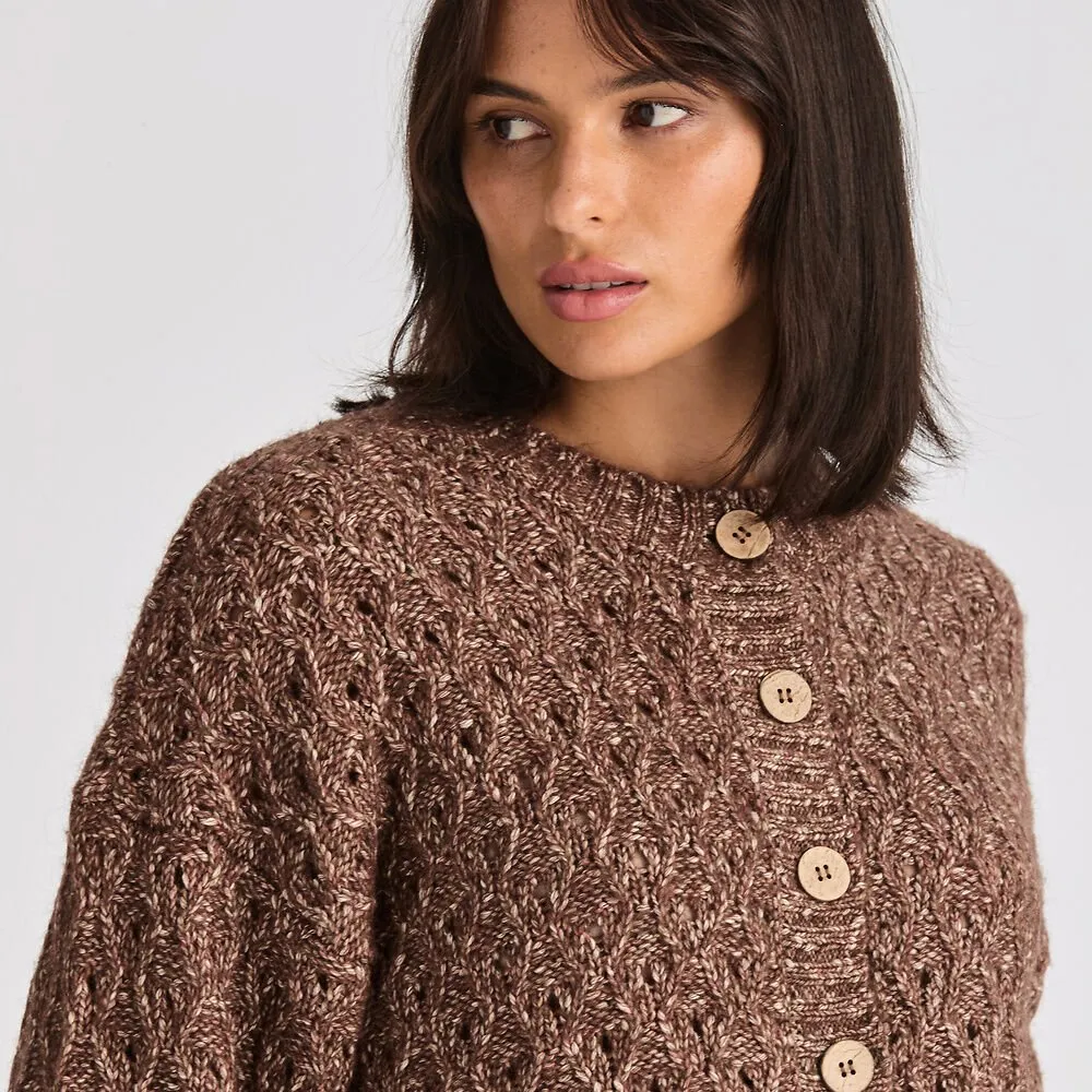 Bonfire Cardigan - Nutmeg