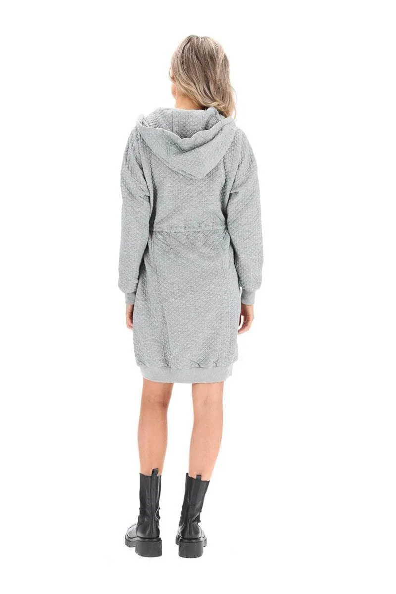 Camryn Hooded Sweater Grey