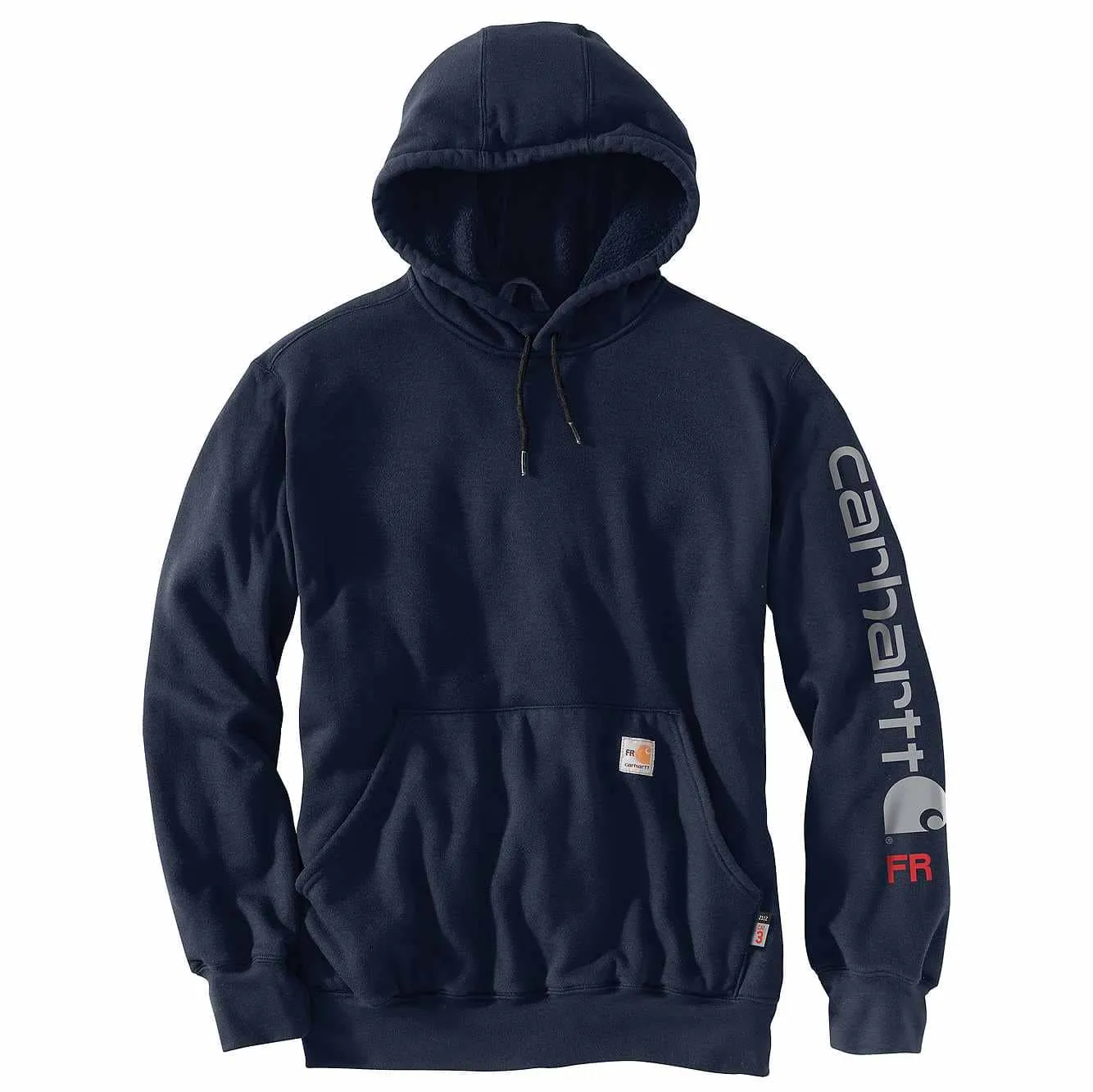 CARHARTT FORCE FLAME RESISTANT RELAXED FIT MIDWEIGHT HOODED GRAPHIC SWEATSHIRT 104505