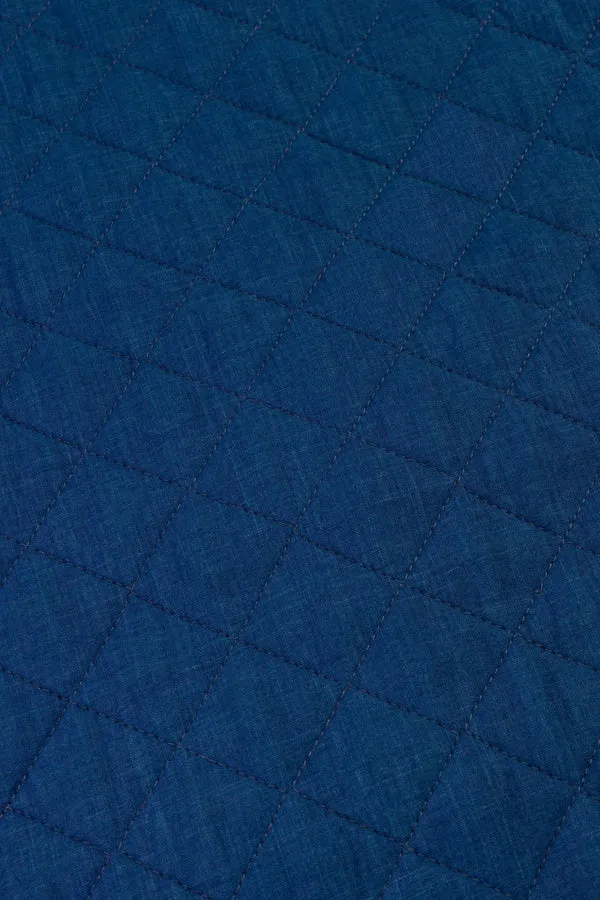 Caria Vest (Solid Indigo) - Kings Of Indigo