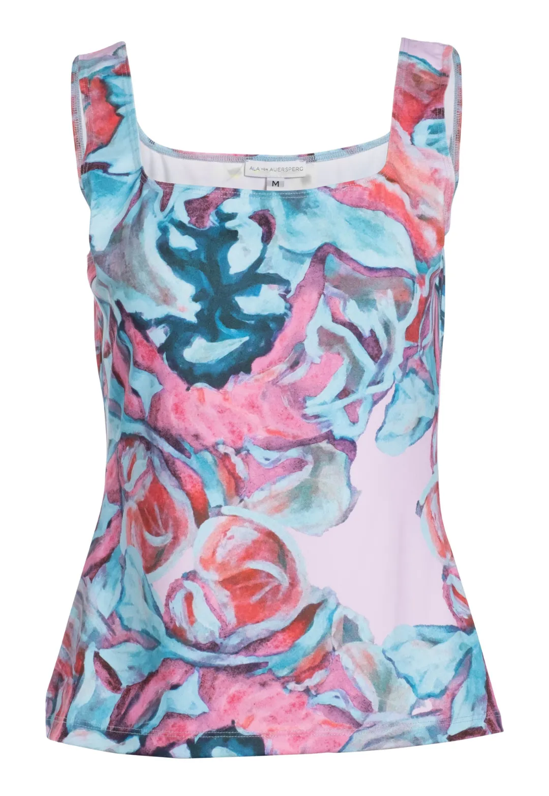Caterina Stretch Knit Tank Top in Daiquiri