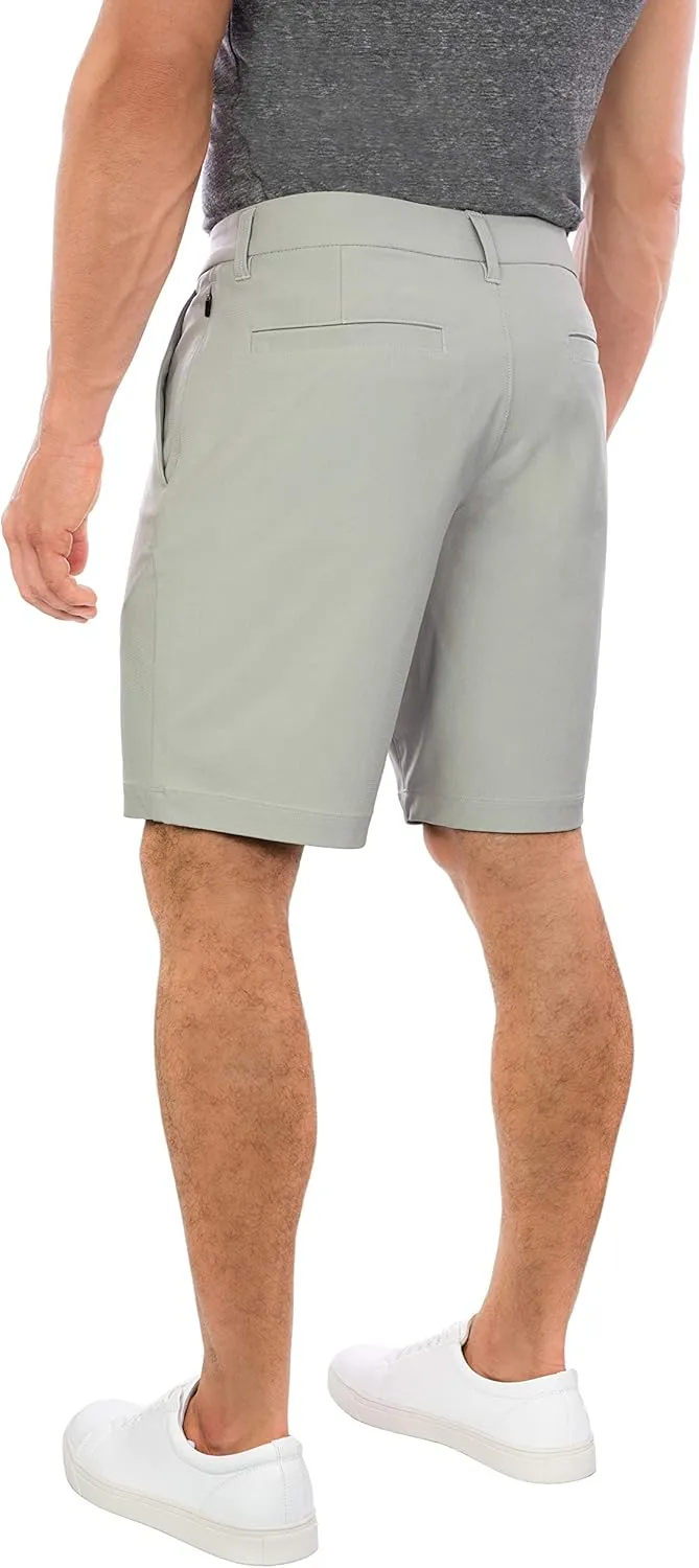 CC Regular & Slim Fit 9" Quick Dry No-Iron Mens Casual Shorts | Durable Chino Shorts for Men | Comfortable Mens Chino Shorts
