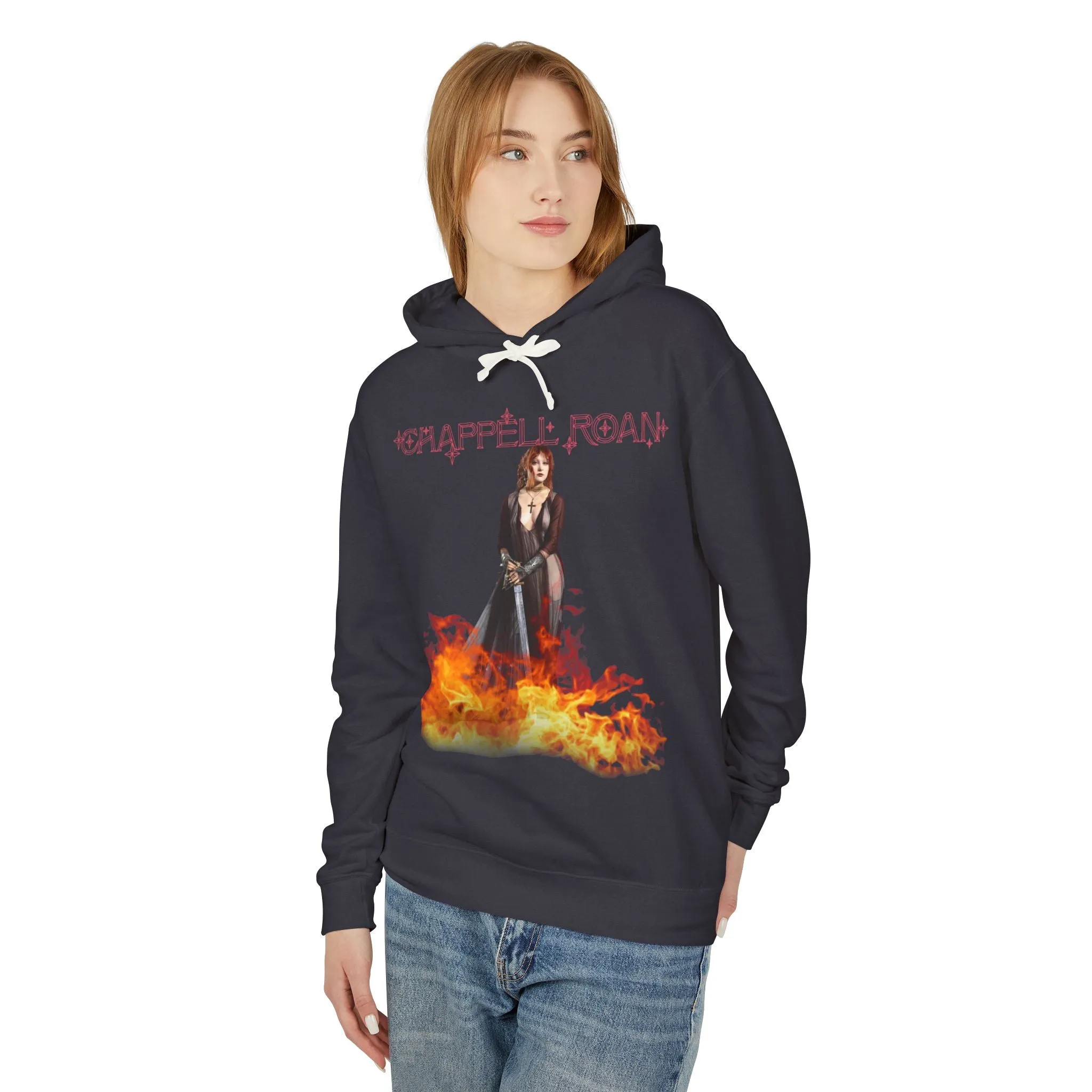 Chappell Roan Good luck babe mtv Unisex Lightweight Hooded Sweatshirt