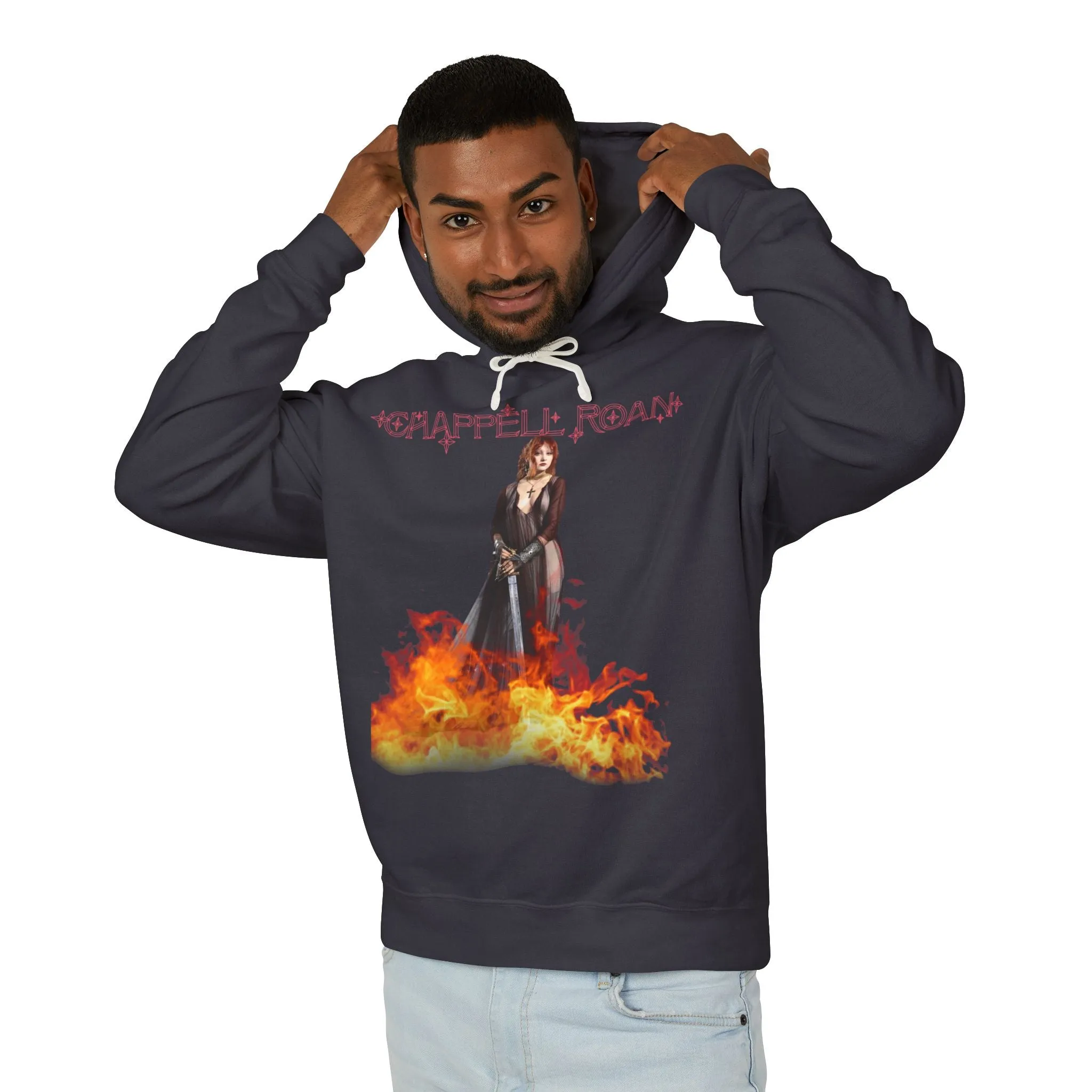 Chappell Roan Good luck babe mtv Unisex Lightweight Hooded Sweatshirt