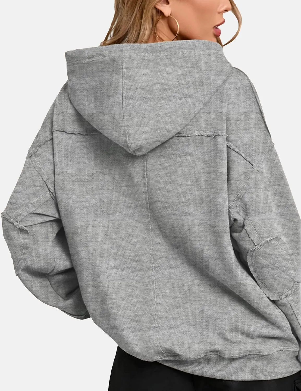 CHERFLY Oversized Hoodies for Women 2025 Fashion Pullover Sweatshirts Spring Outfits
