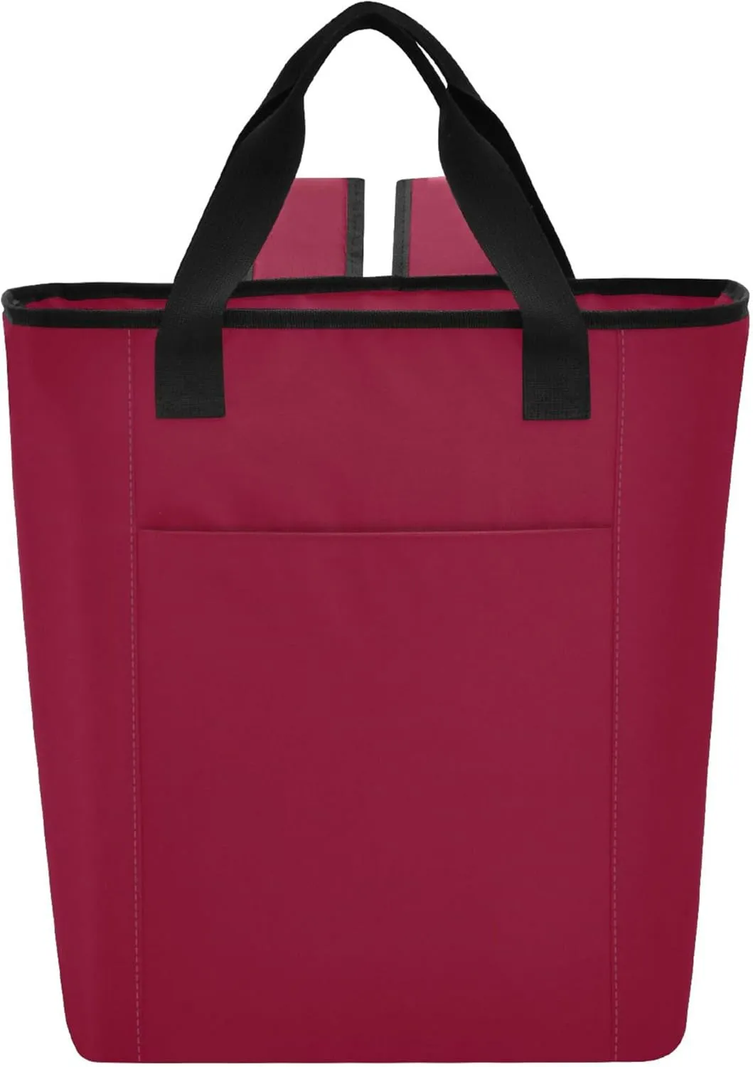 Cooler Bag Burgundy Cooler Lunch Bag 36 Cans Shopping Tote for Groceries