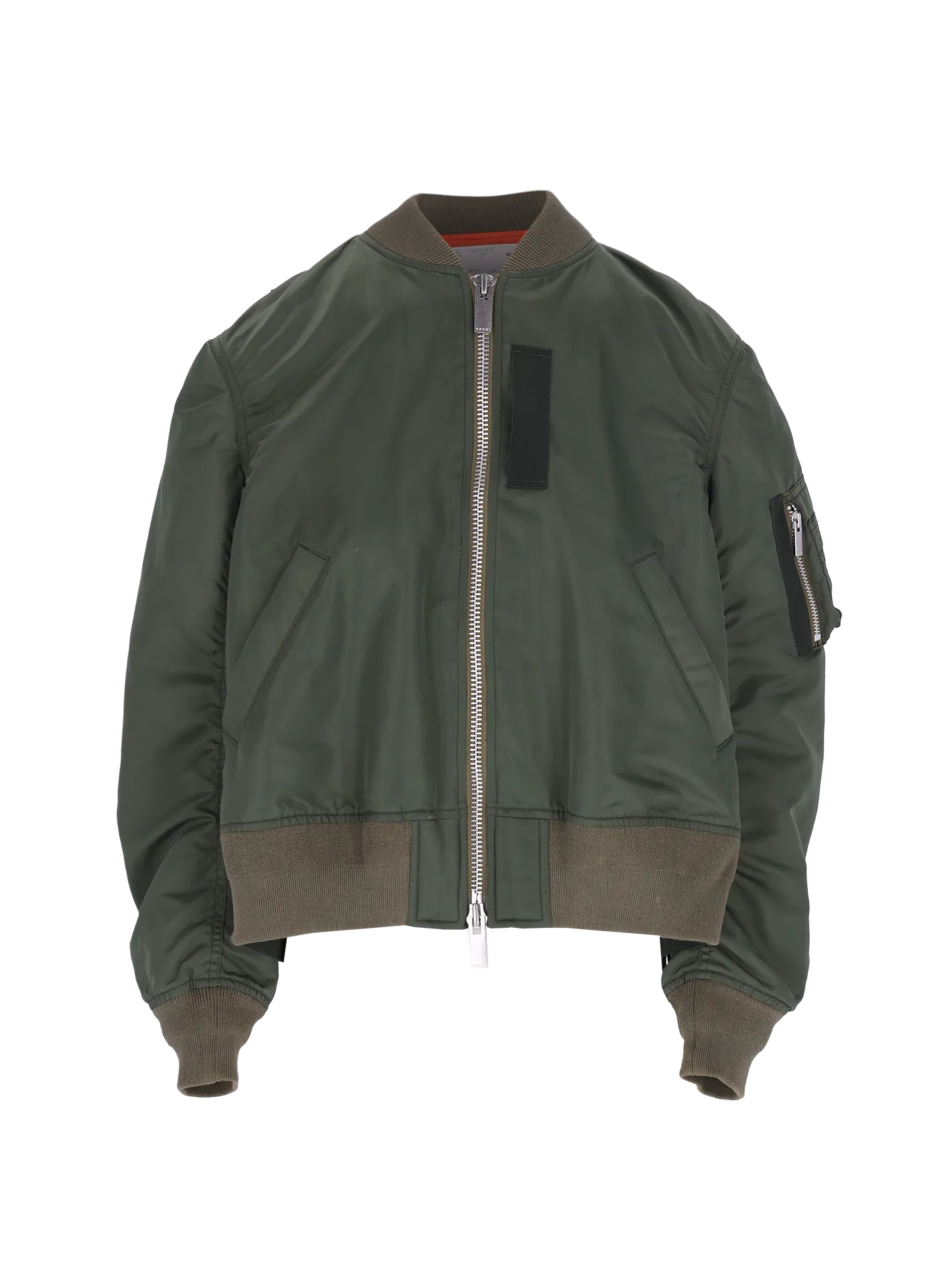cropped bomber jacket