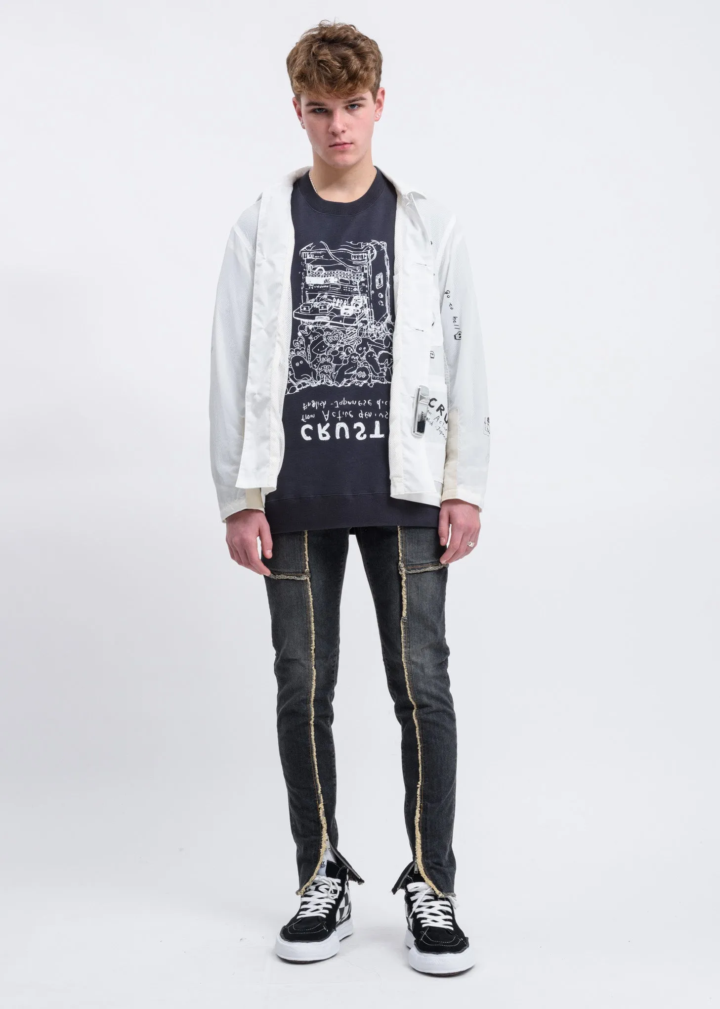 Dark Charcoal Crust Sweater