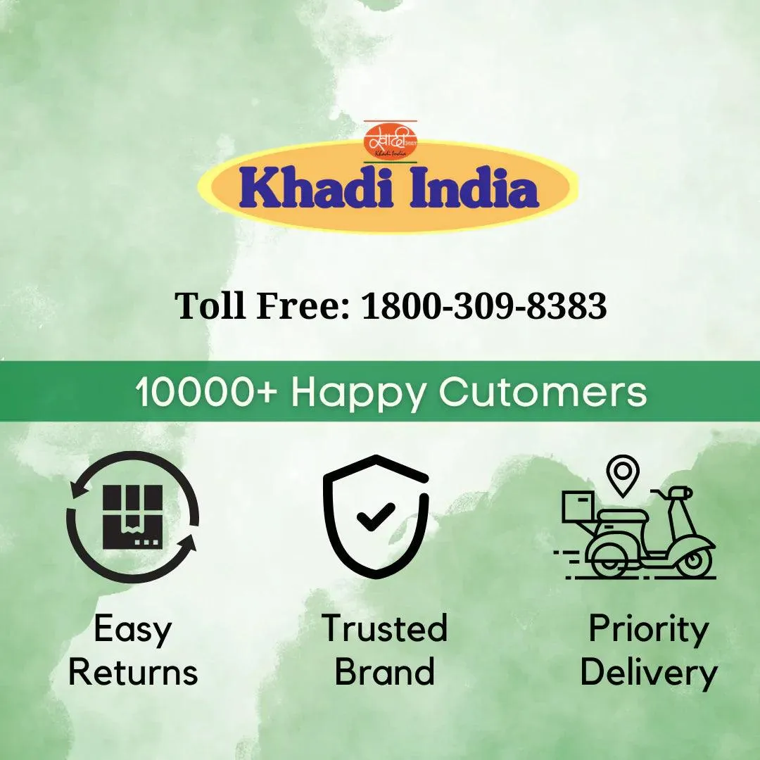 Dark Green Plain Fine 100% Khadi Fabric