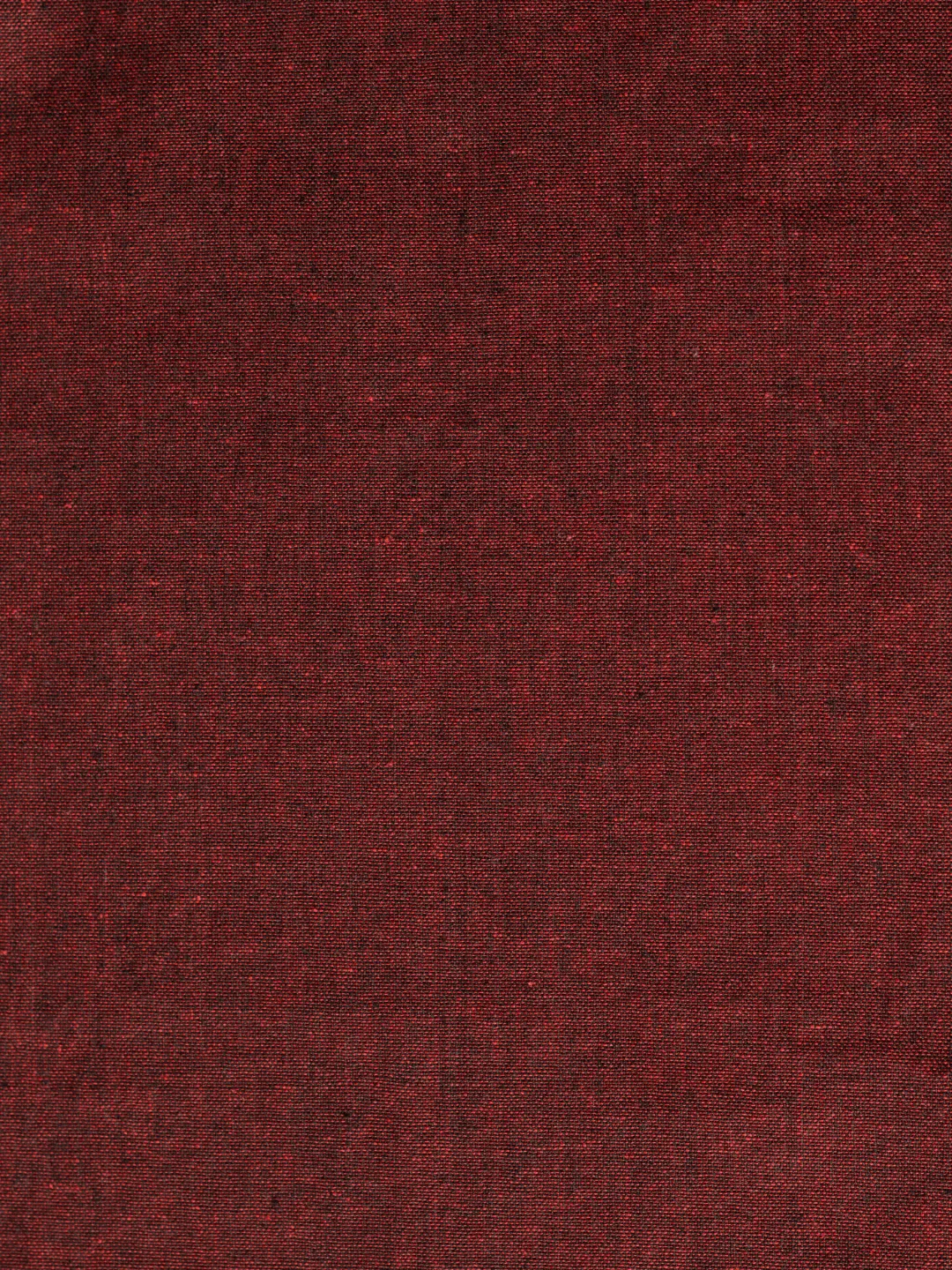 Dark Maroon Color Plain Traditional Khadi