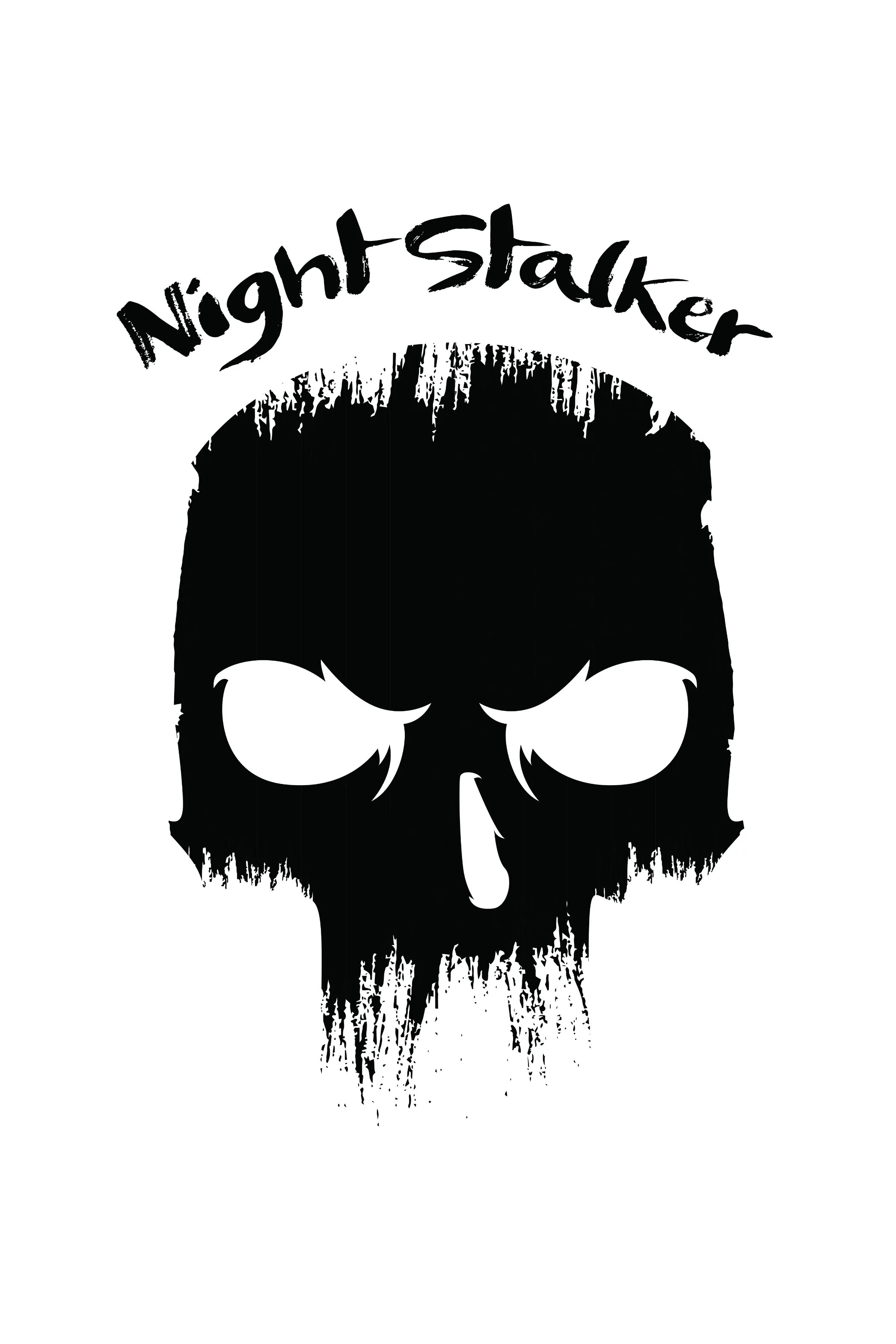 Dark Skull Night Stalker Printed T Shirt For Men