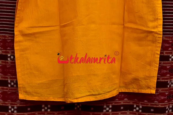 Designer Pasapali Over Yellow (Ladies' Kurti)