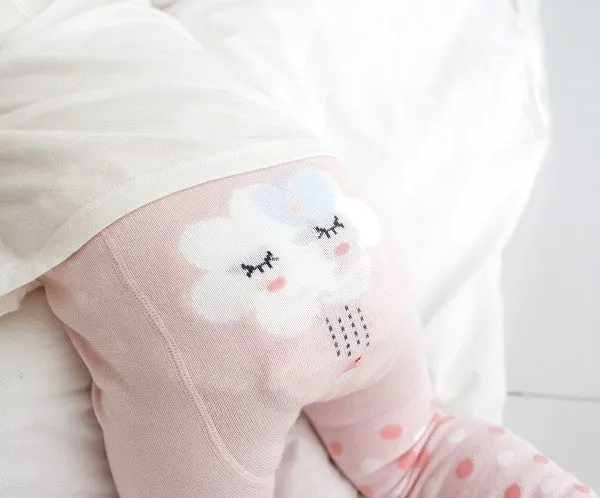 Dot Cloud Baby Leggings