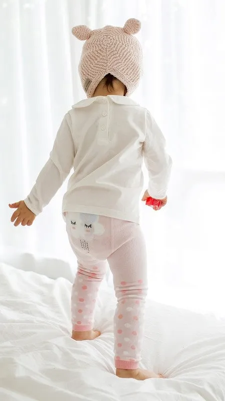 Dot Cloud Baby Leggings