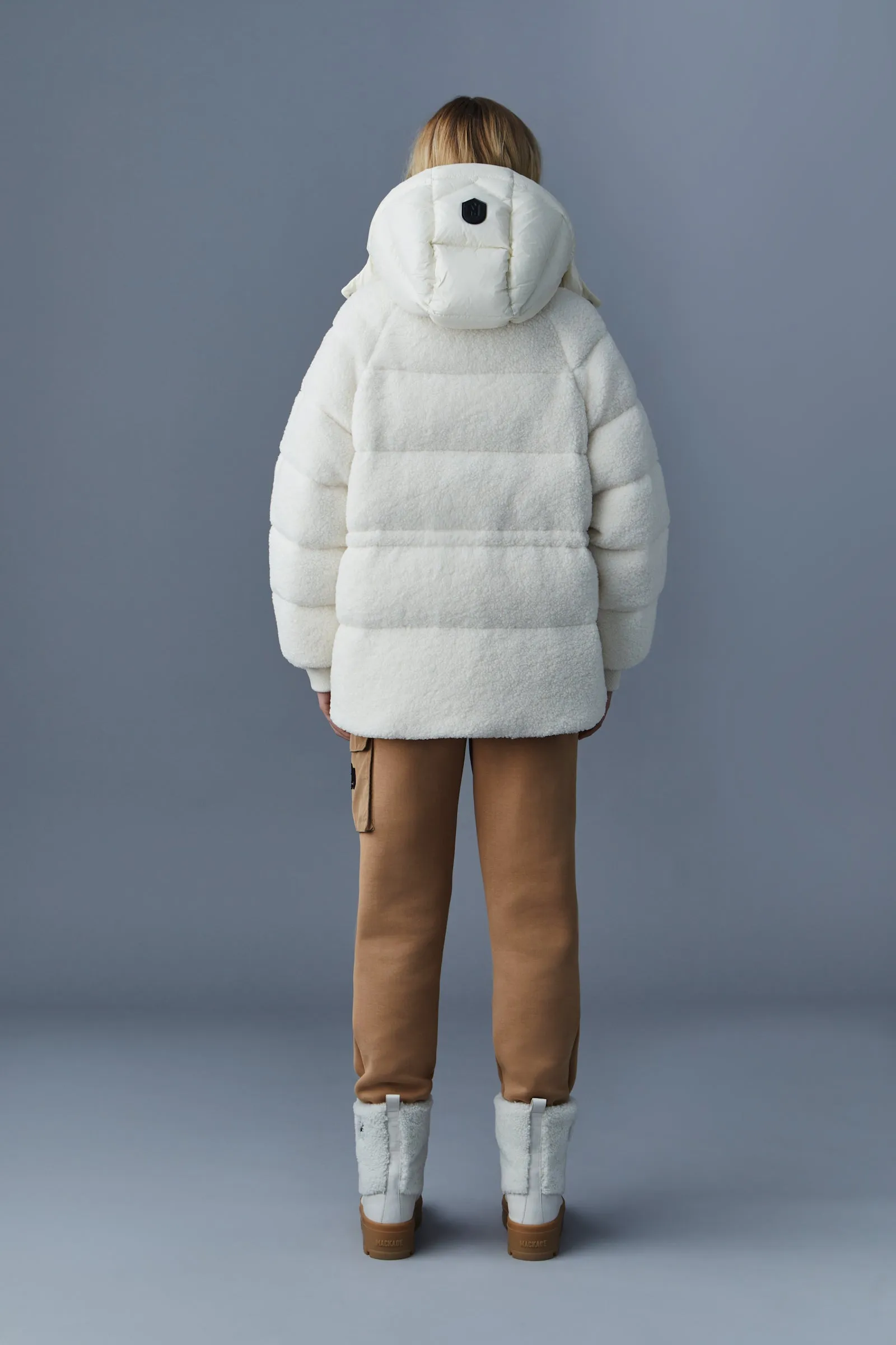 EDANA-TD Ladies Cream Down Jacket