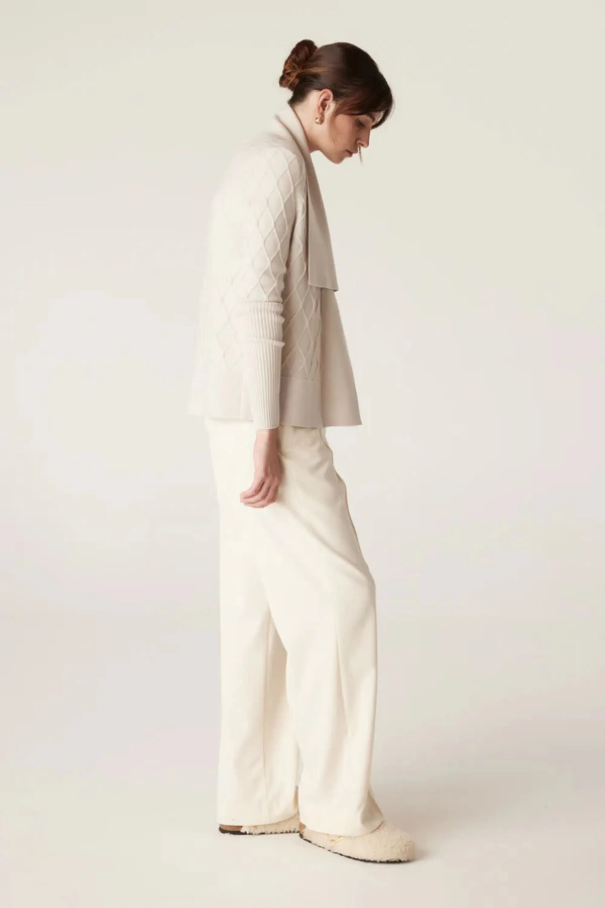 ELIZABETH MERINO CARDIGAN - CSC1059