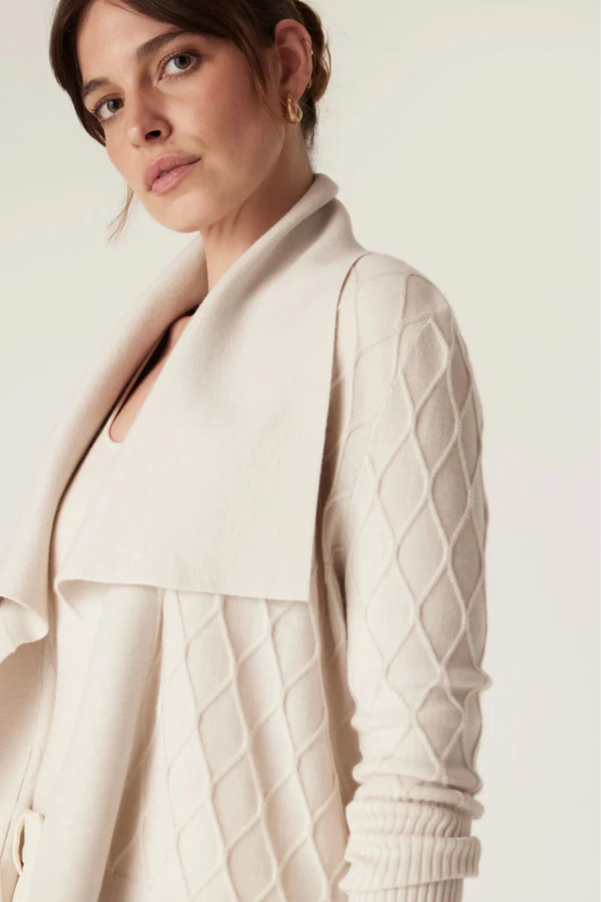 ELIZABETH MERINO CARDIGAN - CSC1059