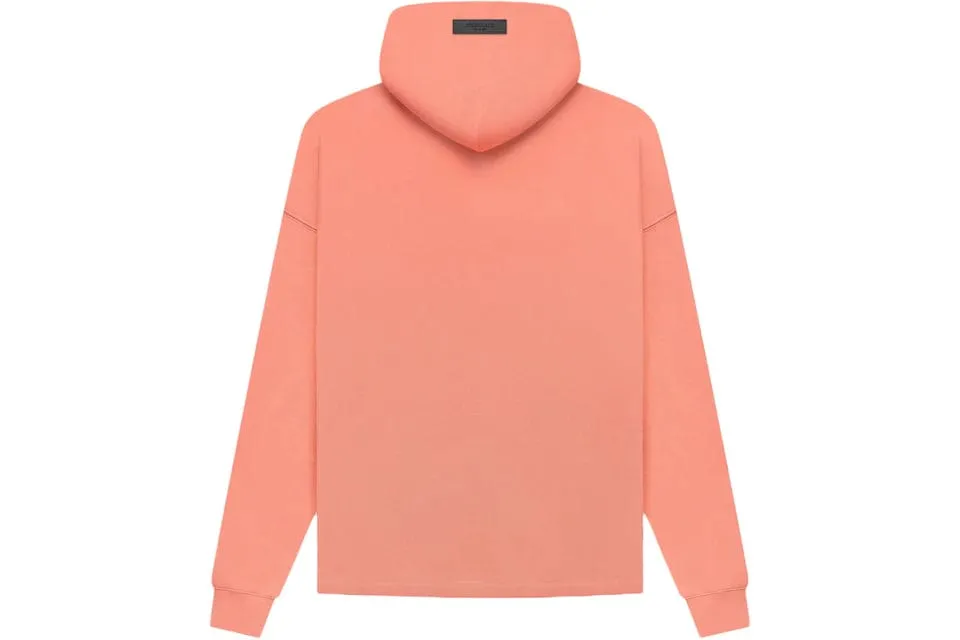 ESSENTIALS FOG RELAXED HOODIE CORAL