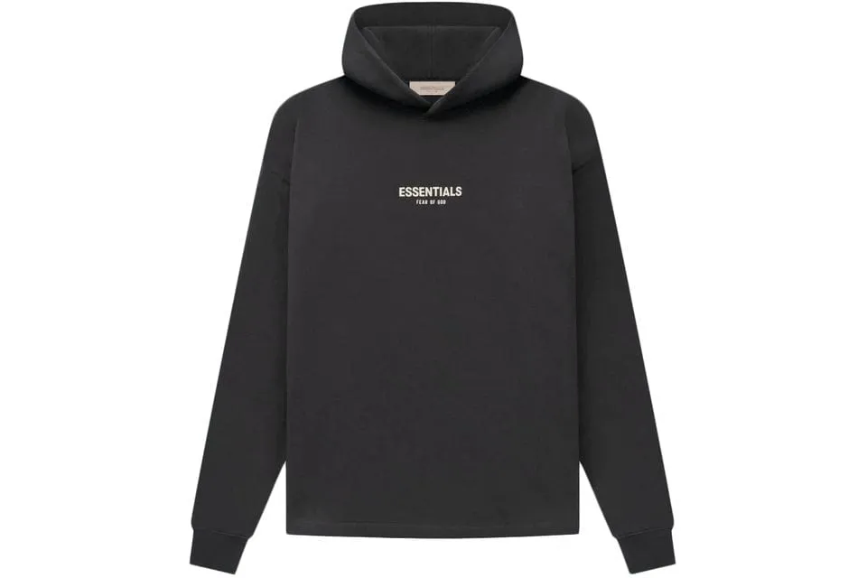 ESSENTIALS FOG RELAXED HOODIE IRON