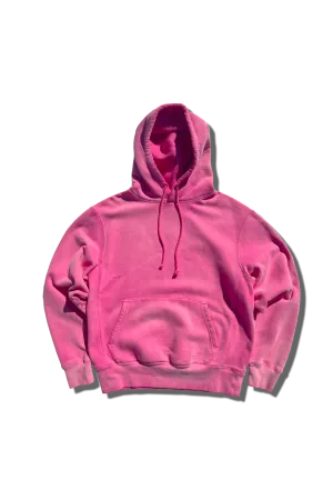 Exclusive Varsity Hoodie - Faded Carmine Rose
