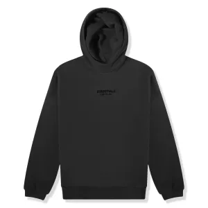 Fear Of God Essentials Jet Black Hoodie (FW23)