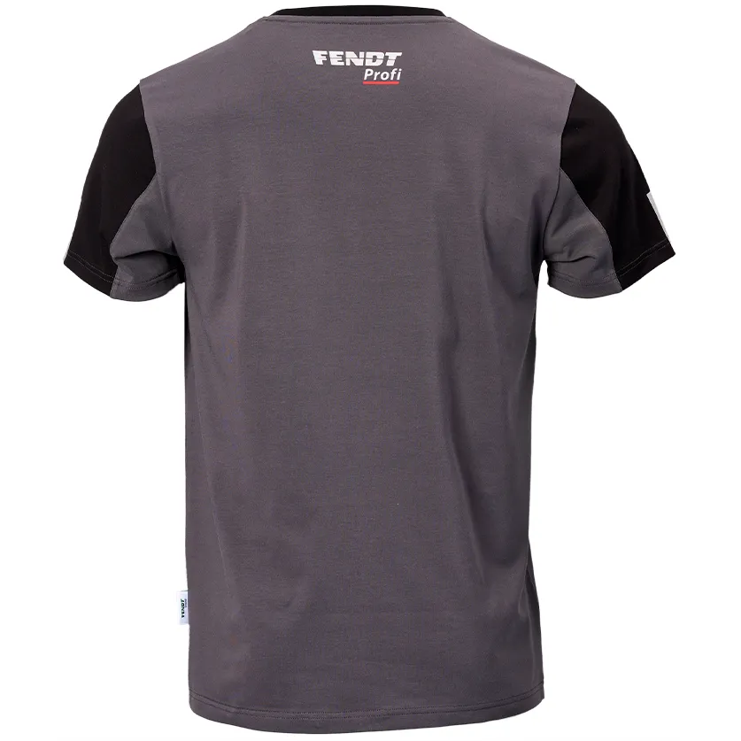 Fendt Profi T-Shirt Grey/Black – Sporty & Comfortable | X99102306C
