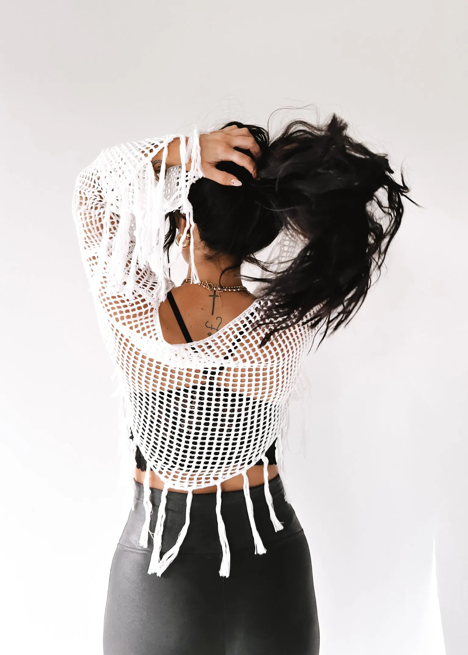 FINAL SALE: FEELS LIKE SPRING CROCHET TOP