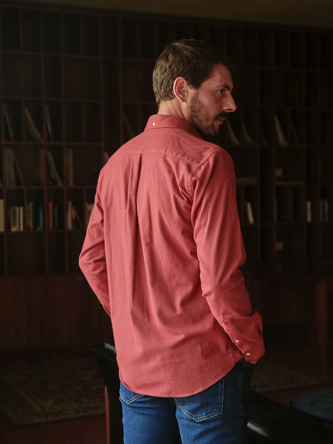 Flannel Shirt Populus Red