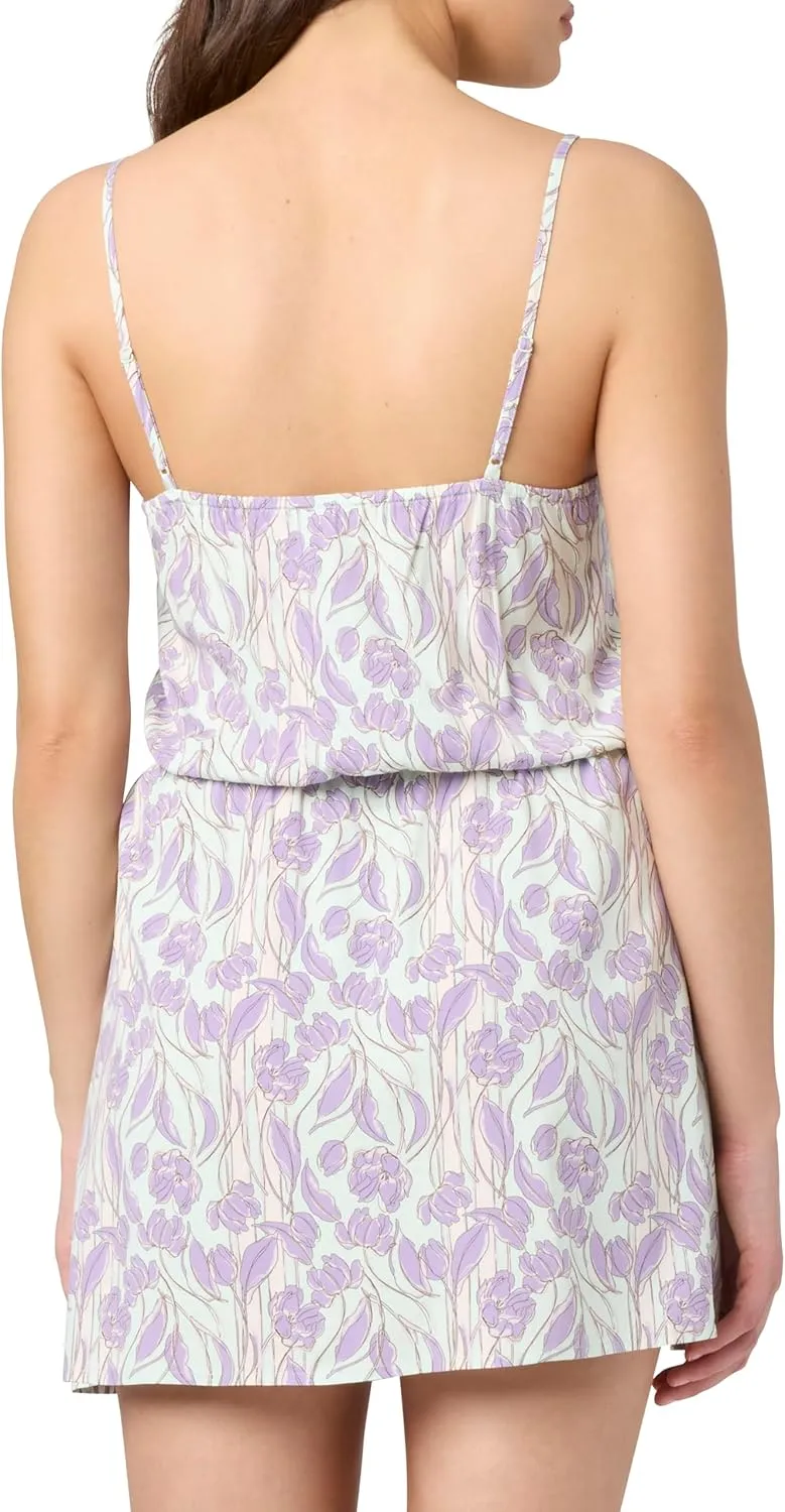 florence by mills Women's Sweet Bloom Collection Slip-It-On Mini Dress