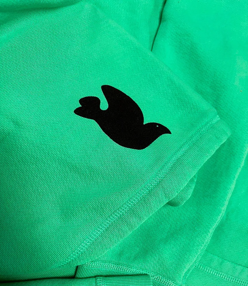 FREE CITY Big Terrys Pullover Hoodie in Greenmachine
