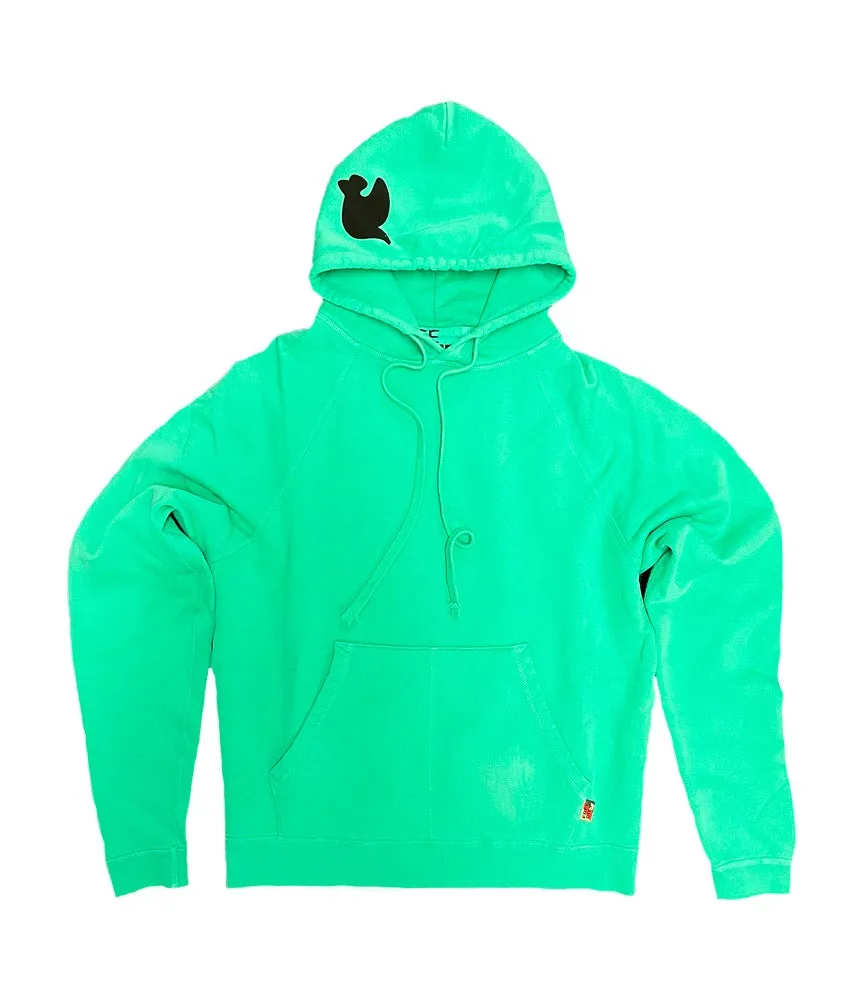 FREE CITY Big Terrys Pullover Hoodie in Greenmachine