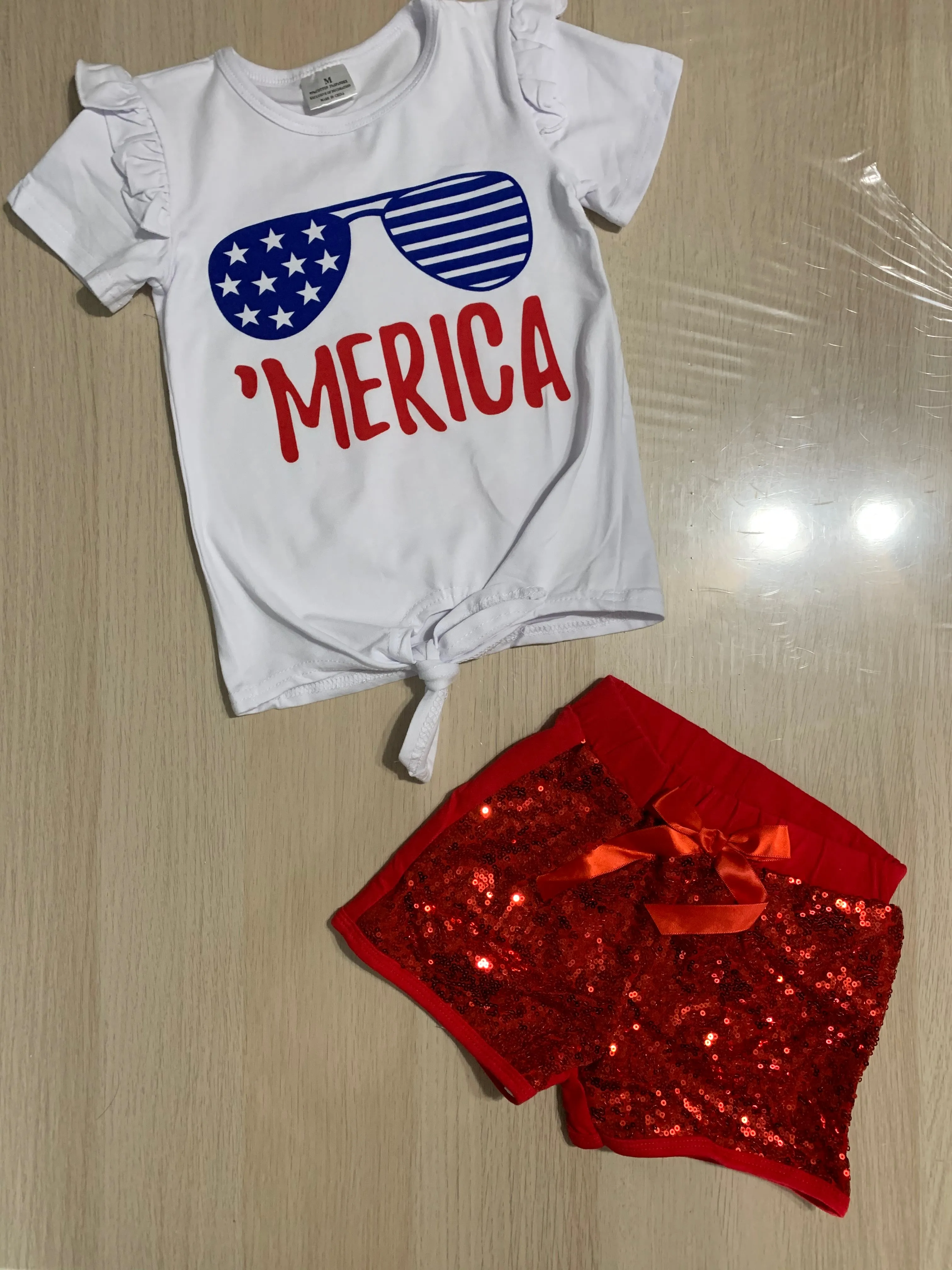 Girls 'Merica 2-Piece Set
