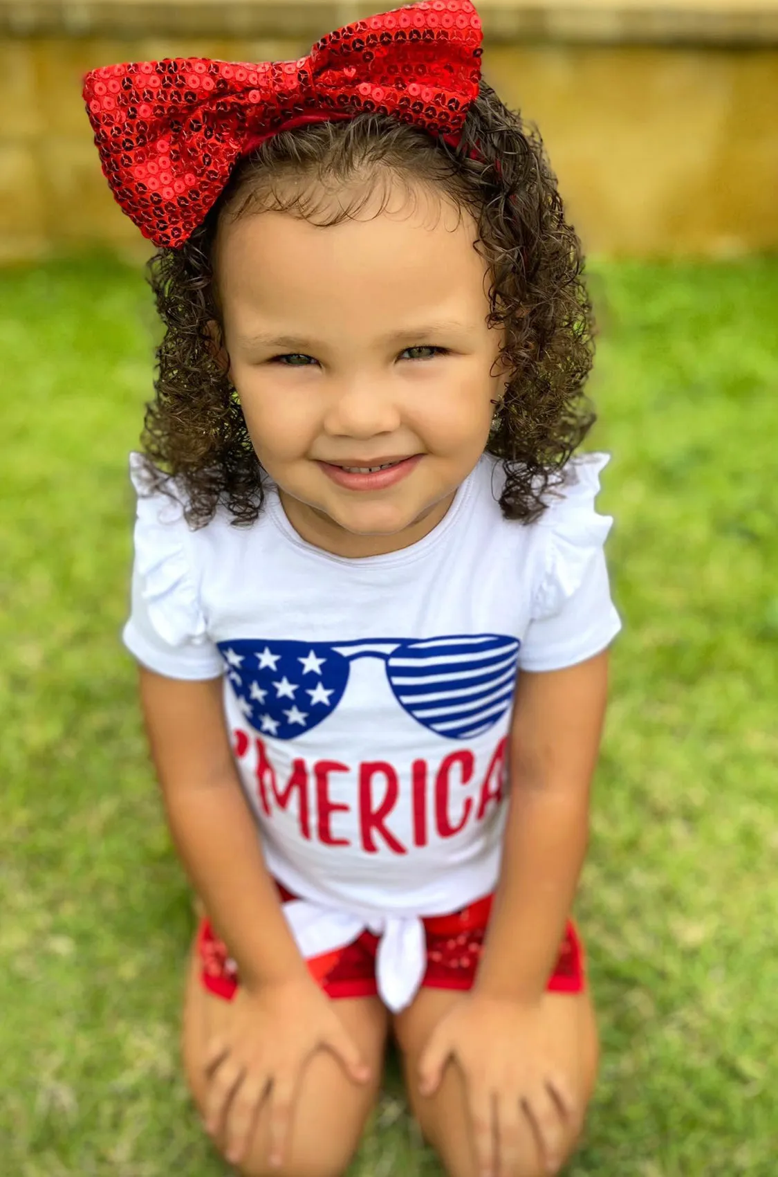 Girls 'Merica 2-Piece Set