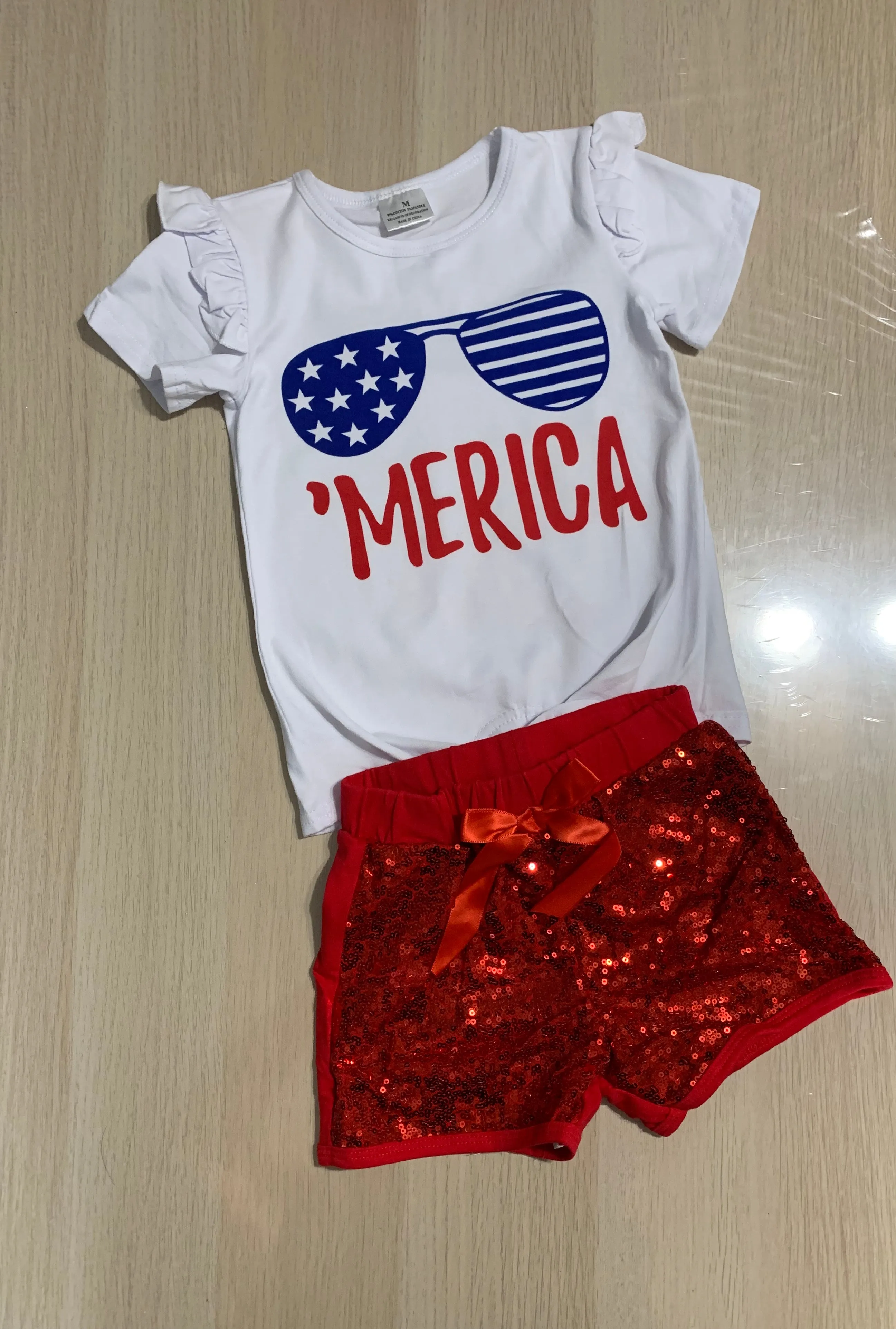Girls 'Merica 2-Piece Set