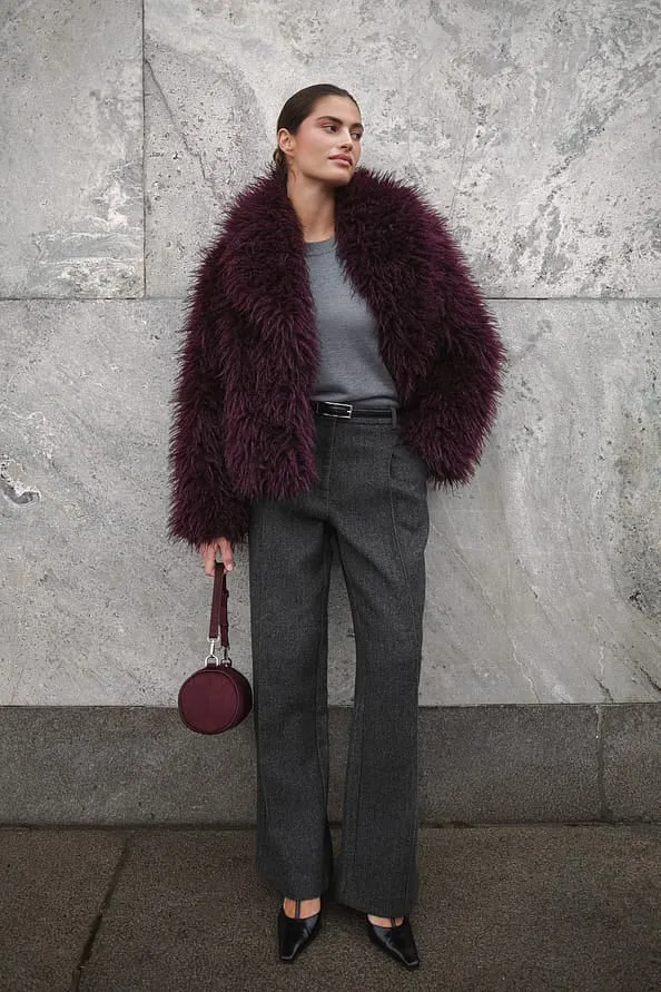 Harley | Oversized Faux Fur Coat
