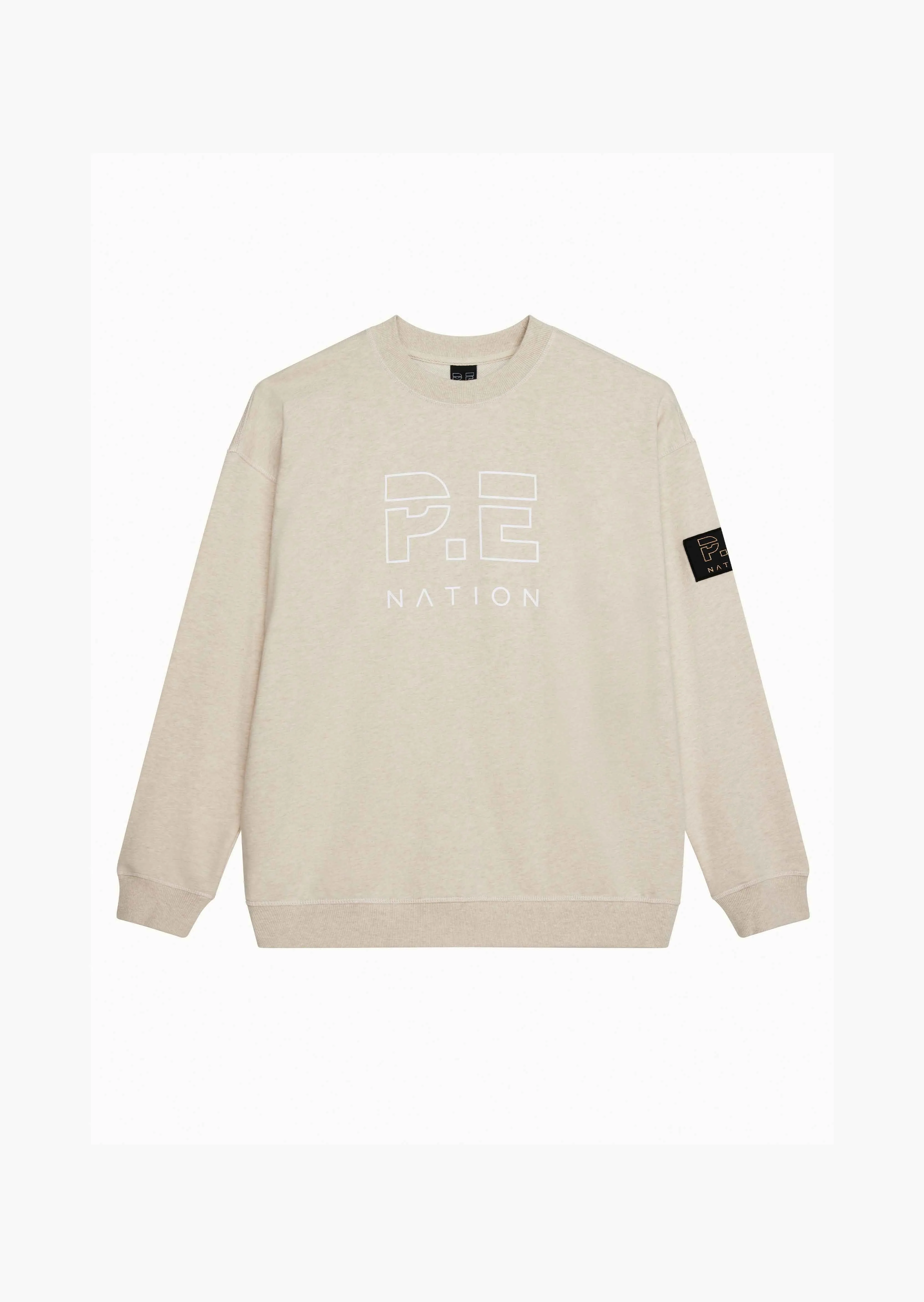 HEADS UP SWEAT IN OATMEAL MARLE