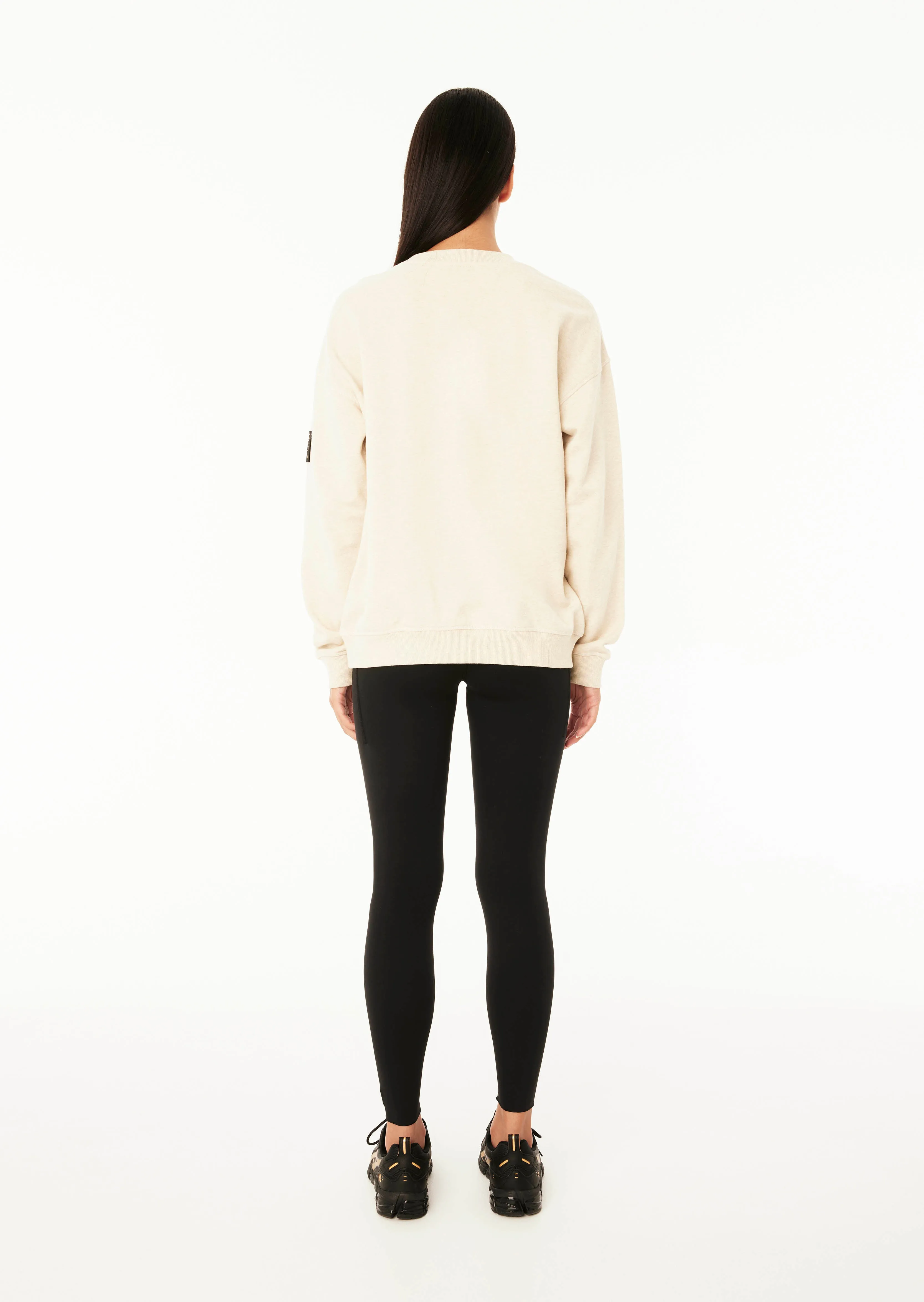 HEADS UP SWEAT IN OATMEAL MARLE