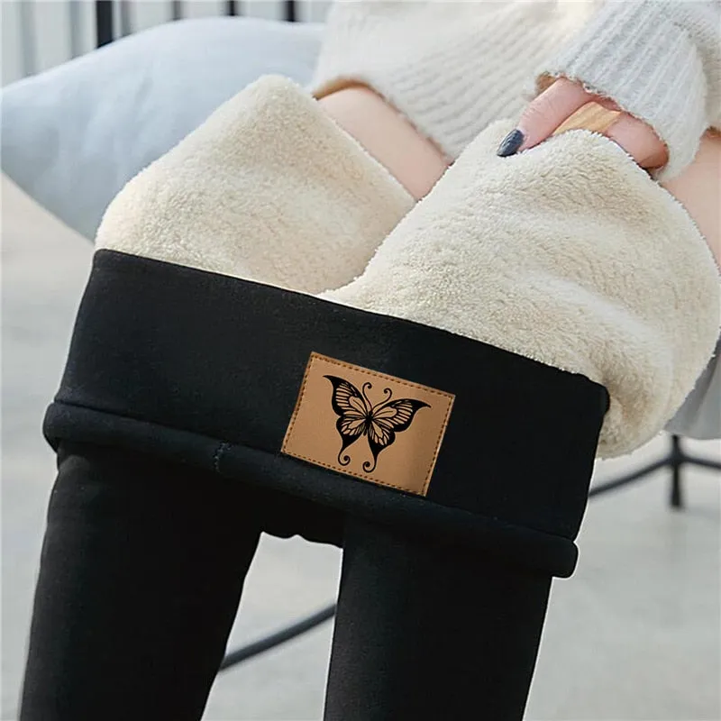 Hight Waisted Warm and Stretchy Leggings