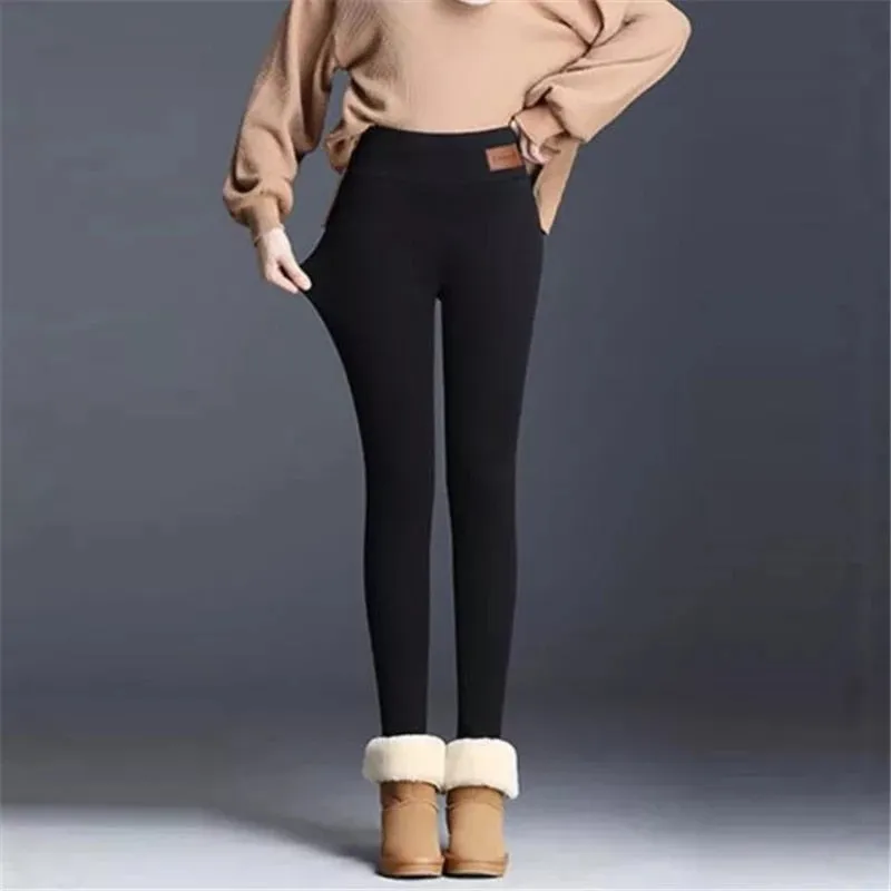 Hight Waisted Warm and Stretchy Leggings