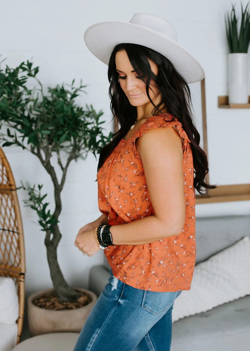 Hollie Floral Tank