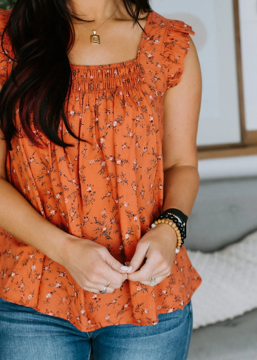 Hollie Floral Tank