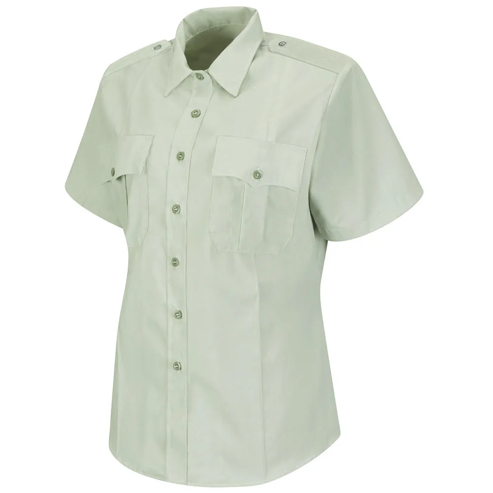 Horace Small New Dimension Poplin Long Sleeve Shirt HS1551 - Light Green