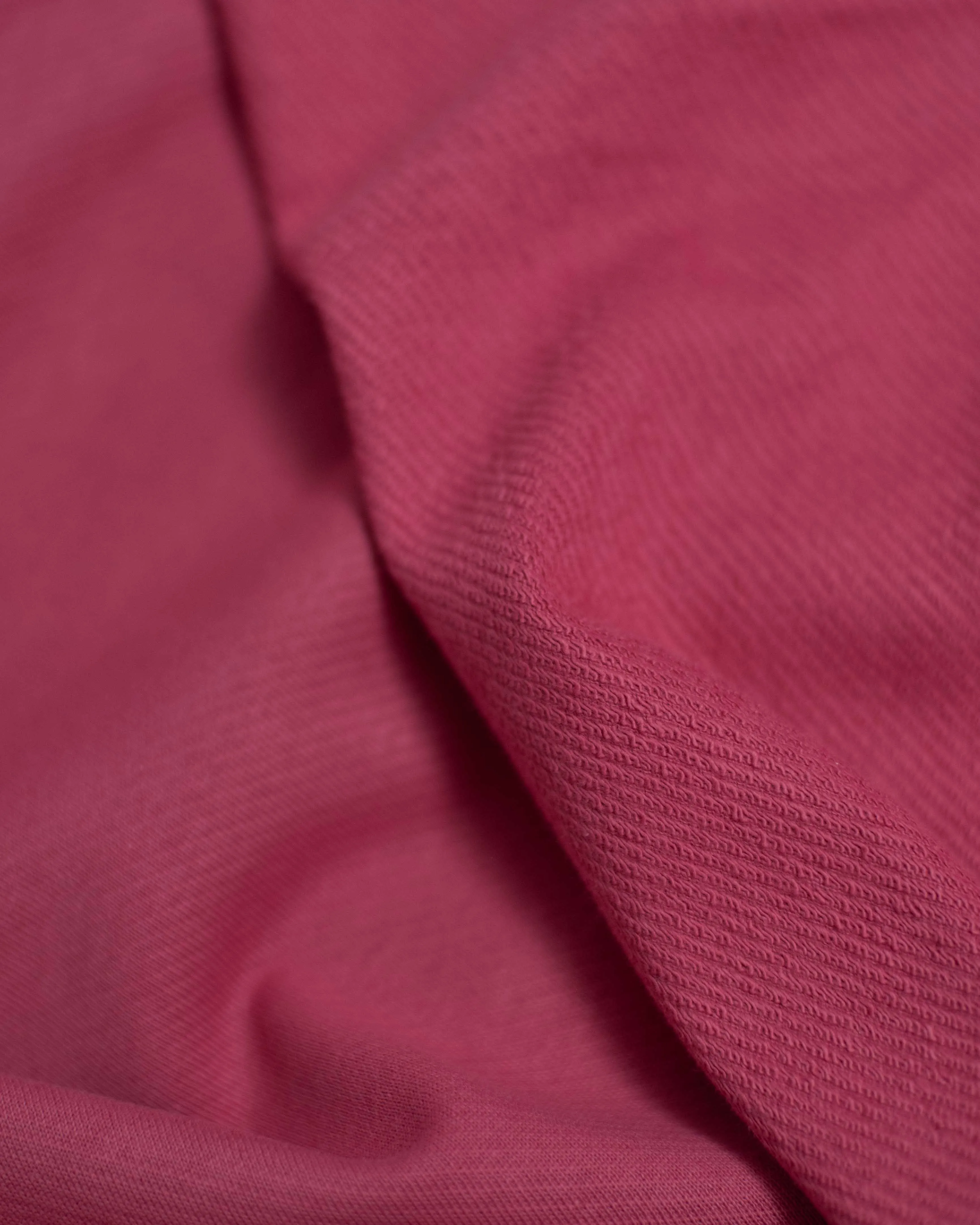 Hot Pink Cotton French Terry (extra wide)