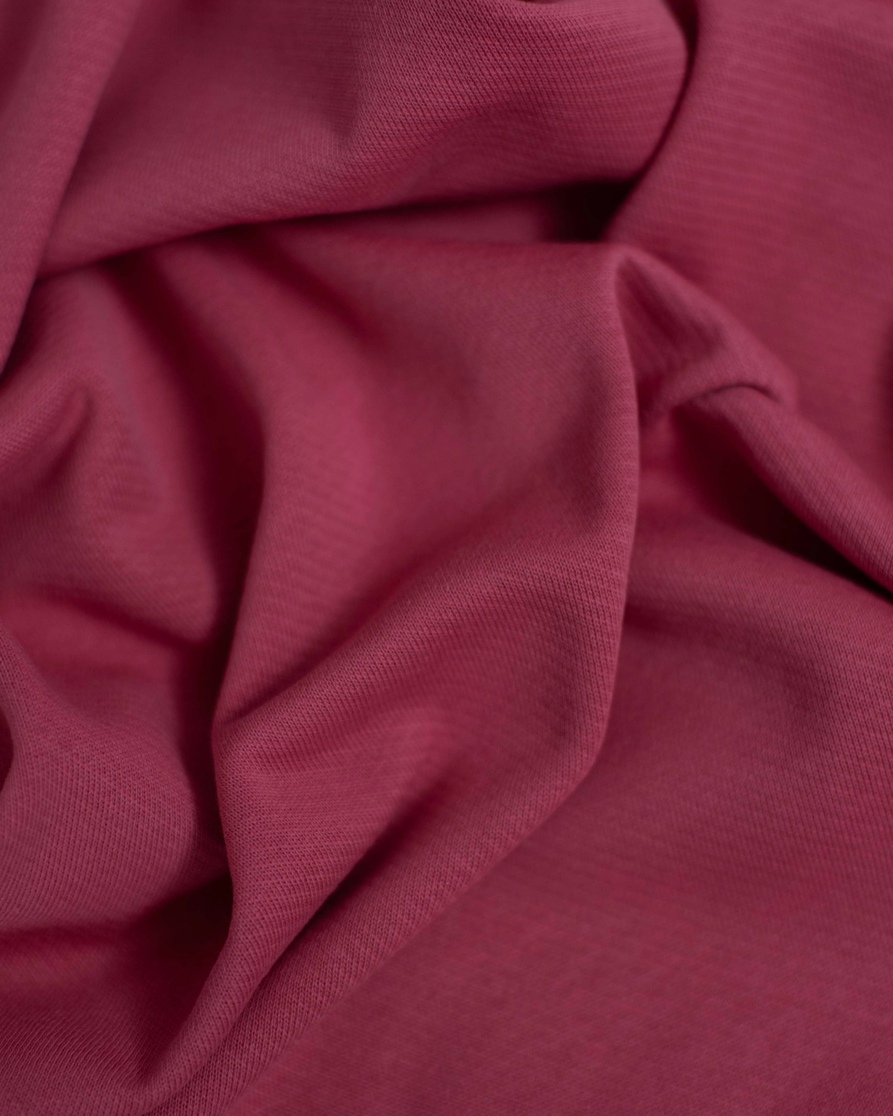 Hot Pink Cotton French Terry (extra wide)